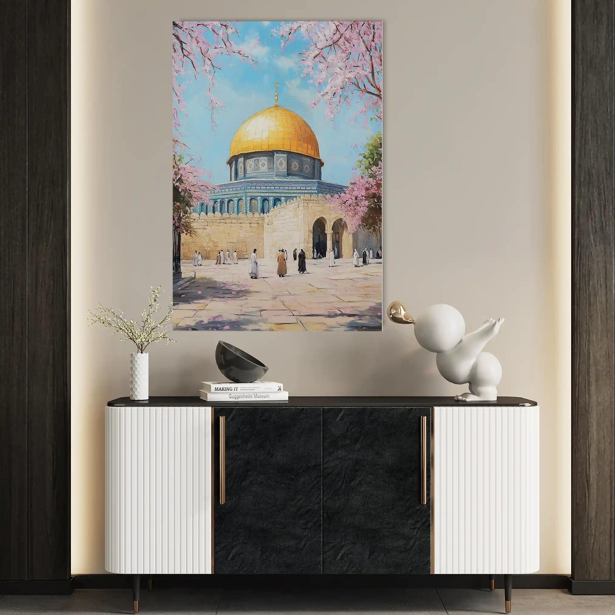 Palestine 031 Canvas Art 90 x 60 cm / Stretched on hidden frame