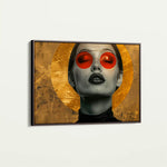 Portrait 031 Canvas Art 90 x 60 cm / Stretched on hidden frame