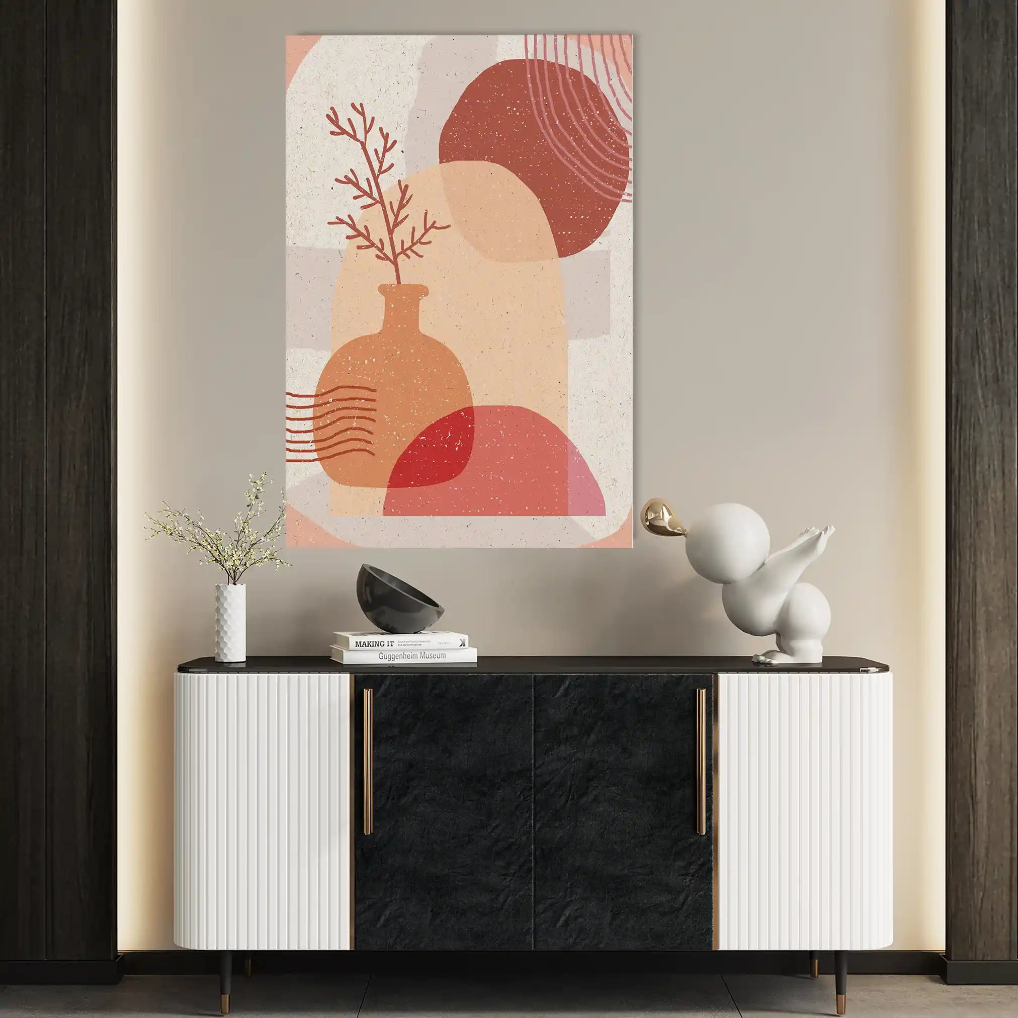 Boho 032 Canvas Art 90 x 60 cm / Stretched on hidden frame