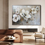 Floral Canvas Wall Art WAD032-F 90 x 60 cm / Stretched on hidden frame