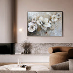 Floral Canvas Wall Art WAD032-F 90 x 60 cm / Stretched on hidden frame