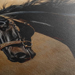 Horses 032 Canvas Art 90 x 60 cm / Stretched on hidden frame