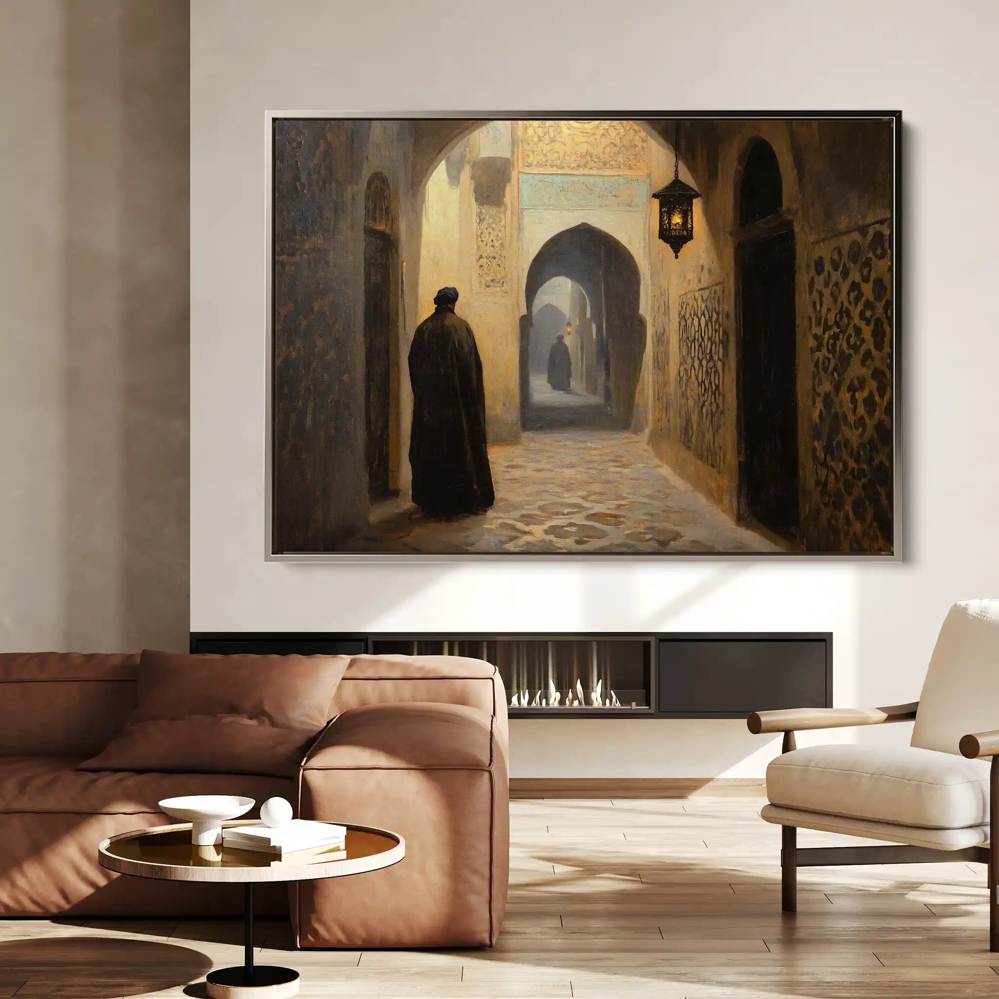 Orientalist 032 Canvas Art 90 x 60 cm / Stretched on hidden frame