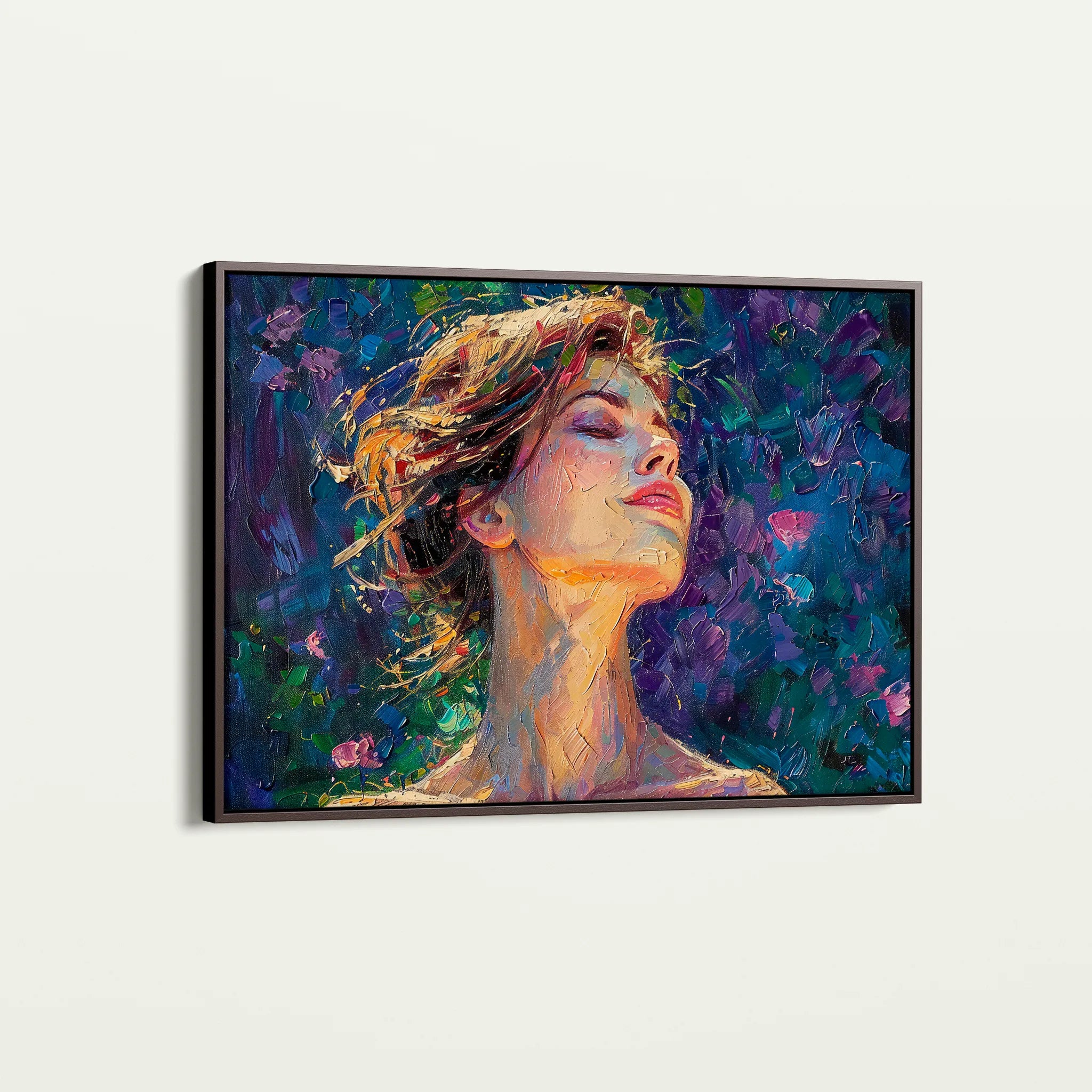 Portrait Canvas Wall Art WAD032-P 90 x 60 cm / Stretched on hidden frame