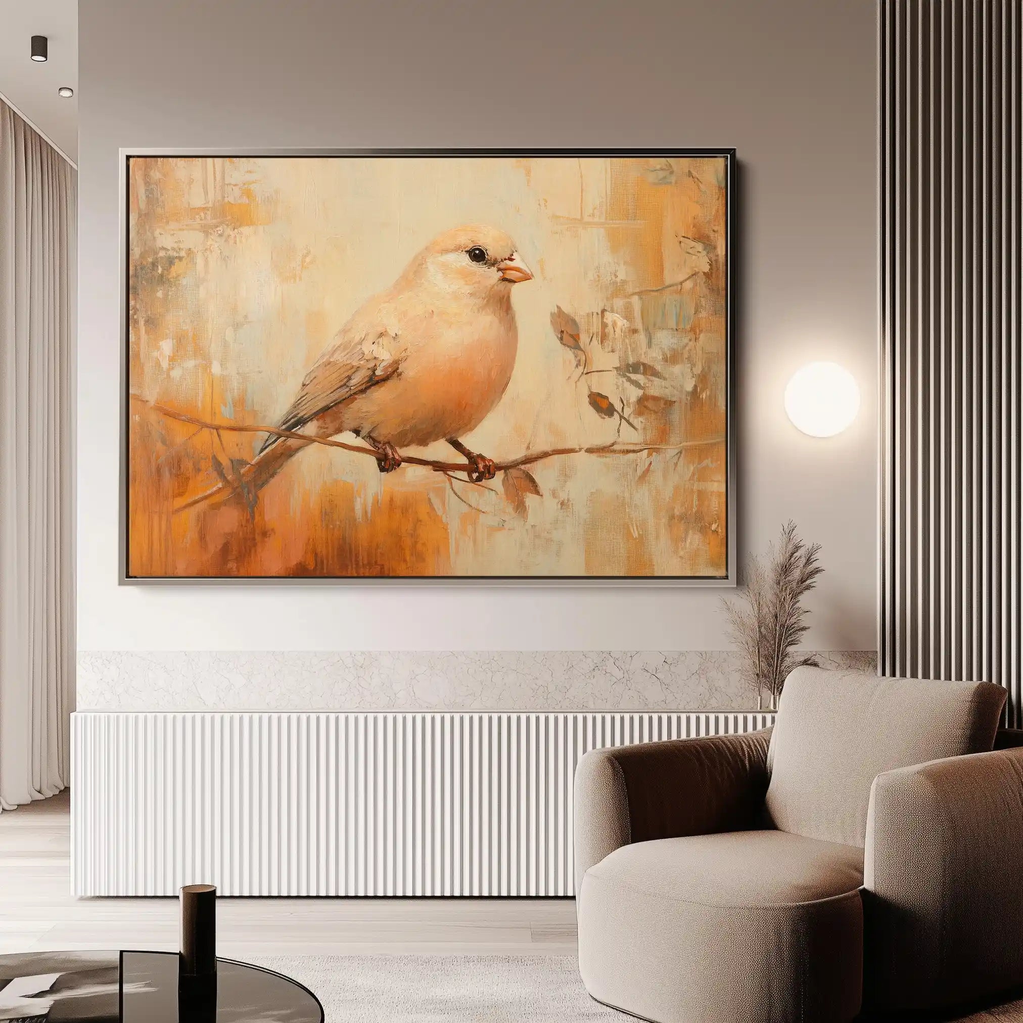 Animals 033 Canvas Art 90 x 60 cm / Stretched on hidden frame