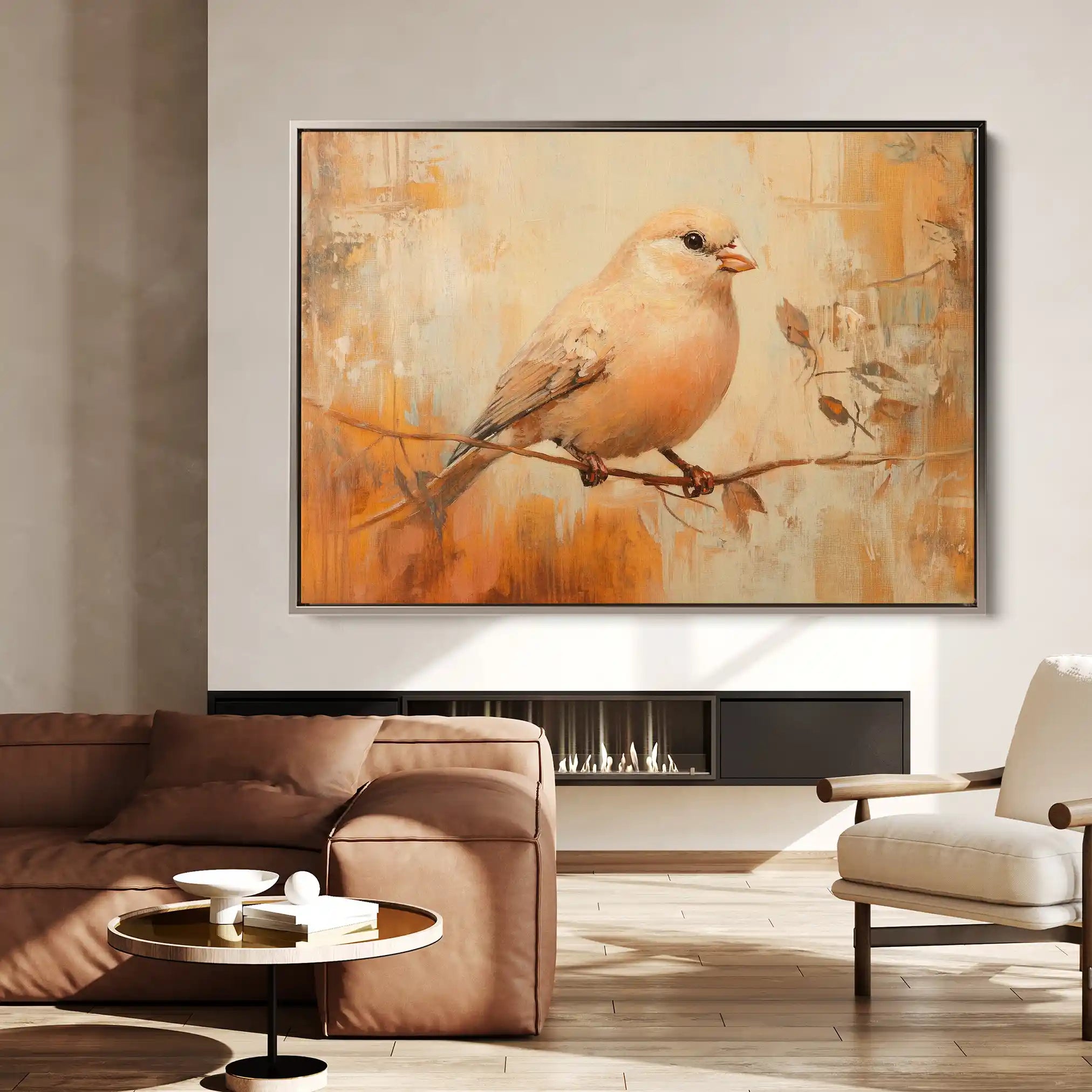Animals 033 Canvas Art 90 x 60 cm / Stretched on hidden frame