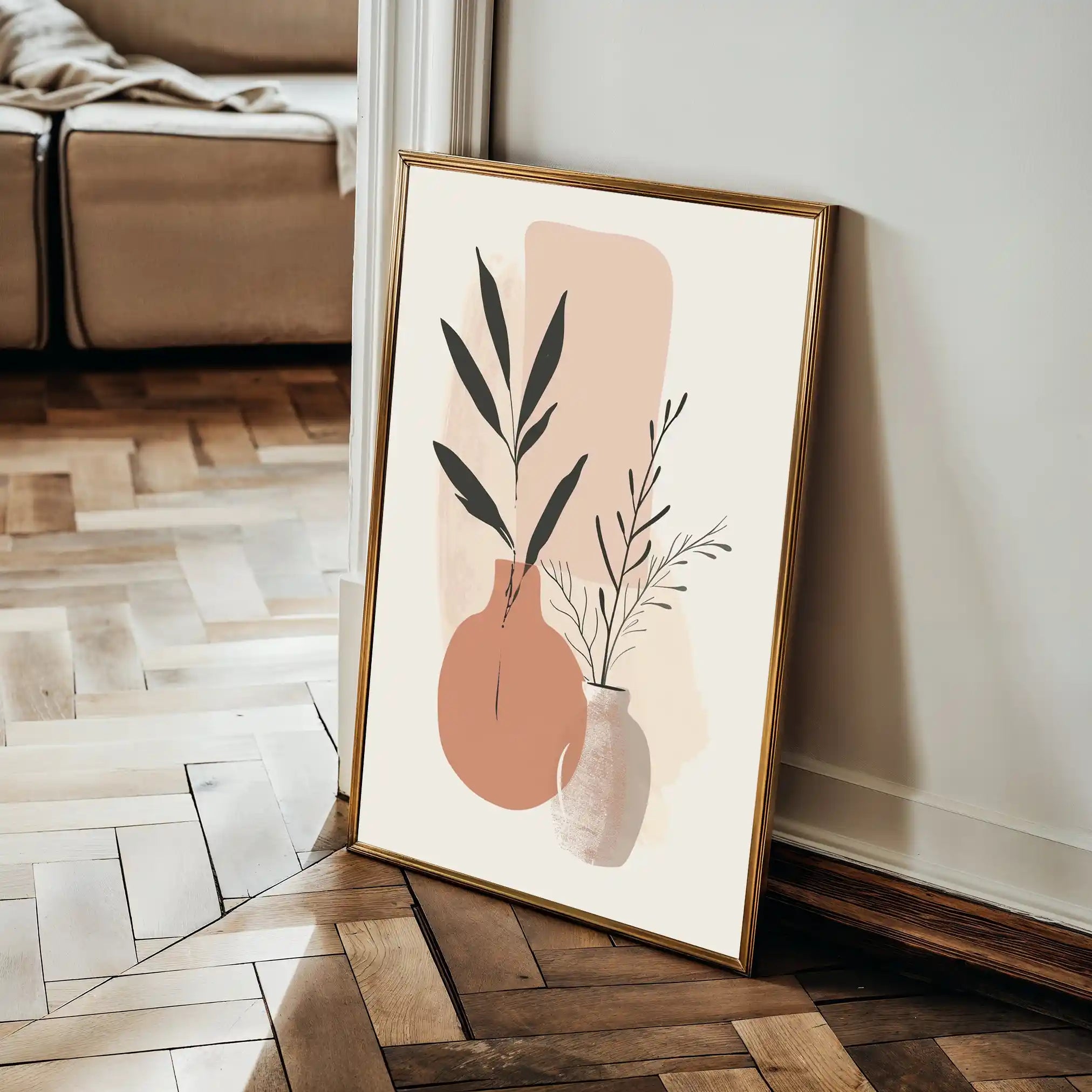 Boho 033 Canvas Art 90 x 60 cm / Stretched on hidden frame