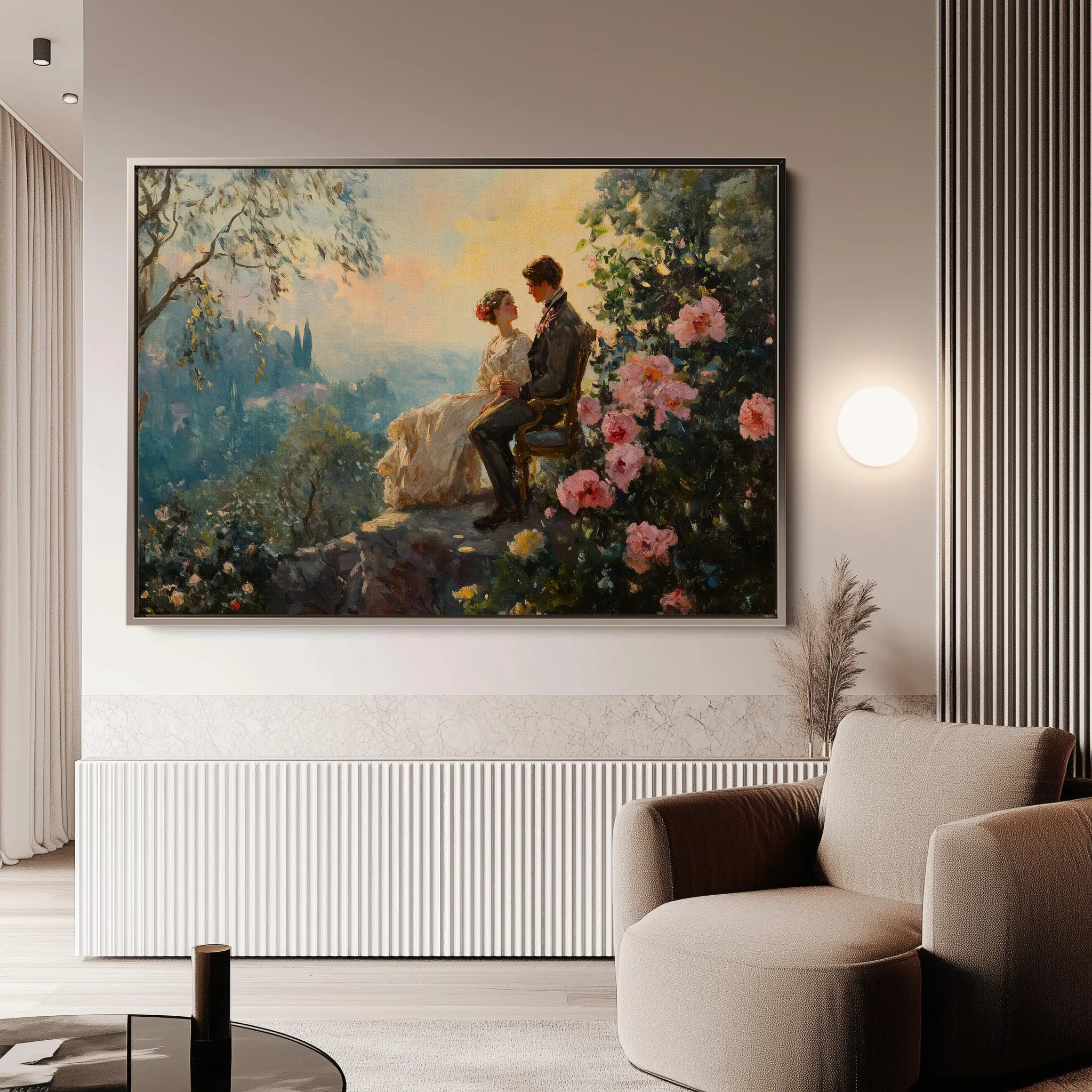 Classic Canvas Wall Art WAD033-CL 90 x 60 cm / Stretched on hidden frame
