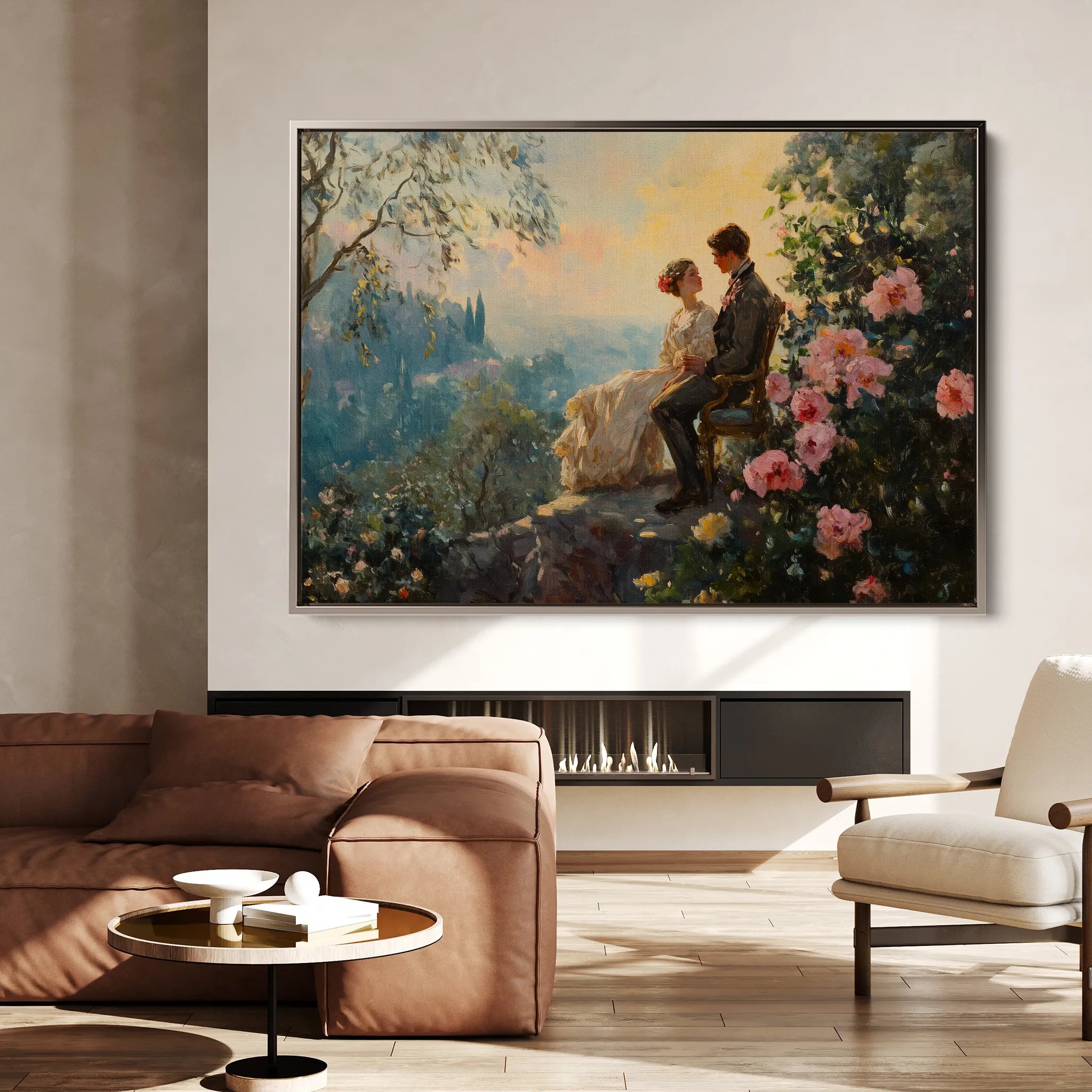 Classic Canvas Wall Art WAD033-CL 90 x 60 cm / Stretched on hidden frame