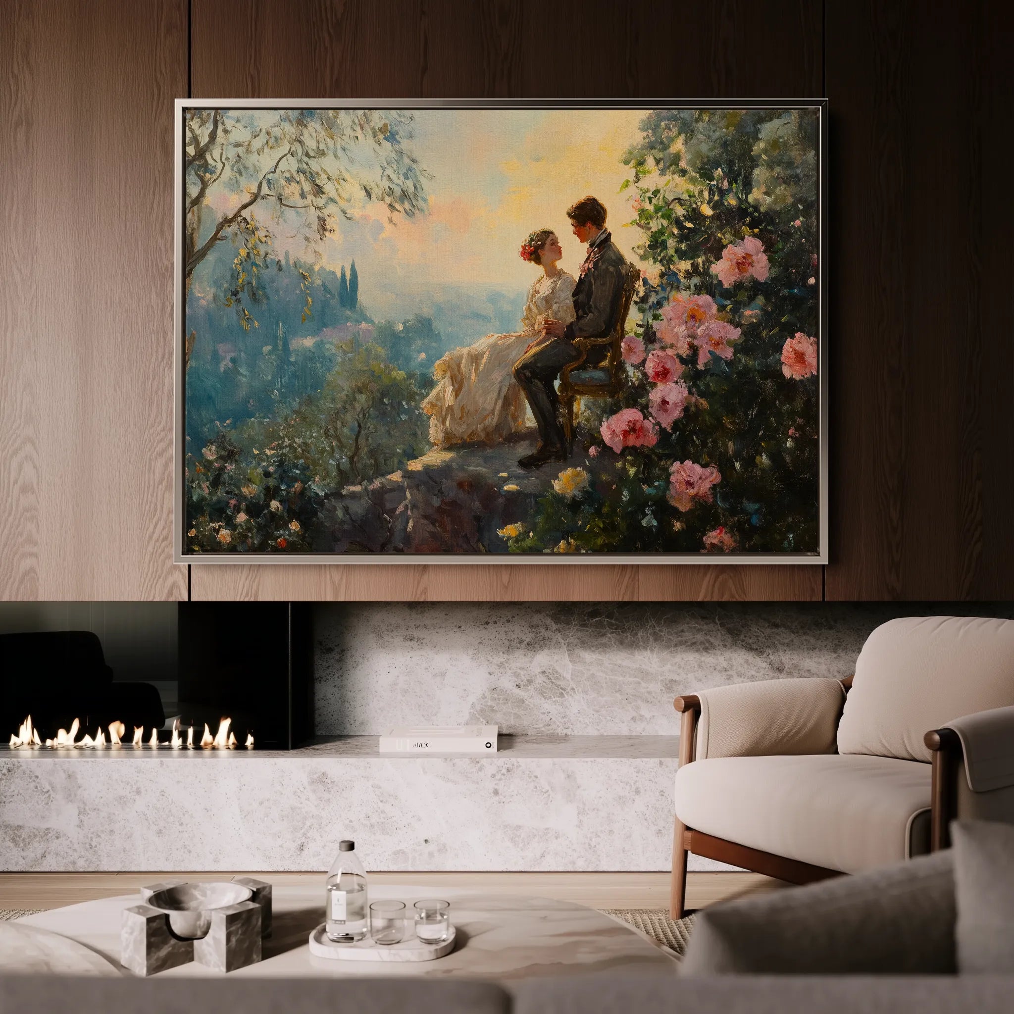 Classic Canvas Wall Art WAD033-CL 90 x 60 cm / Stretched on hidden frame