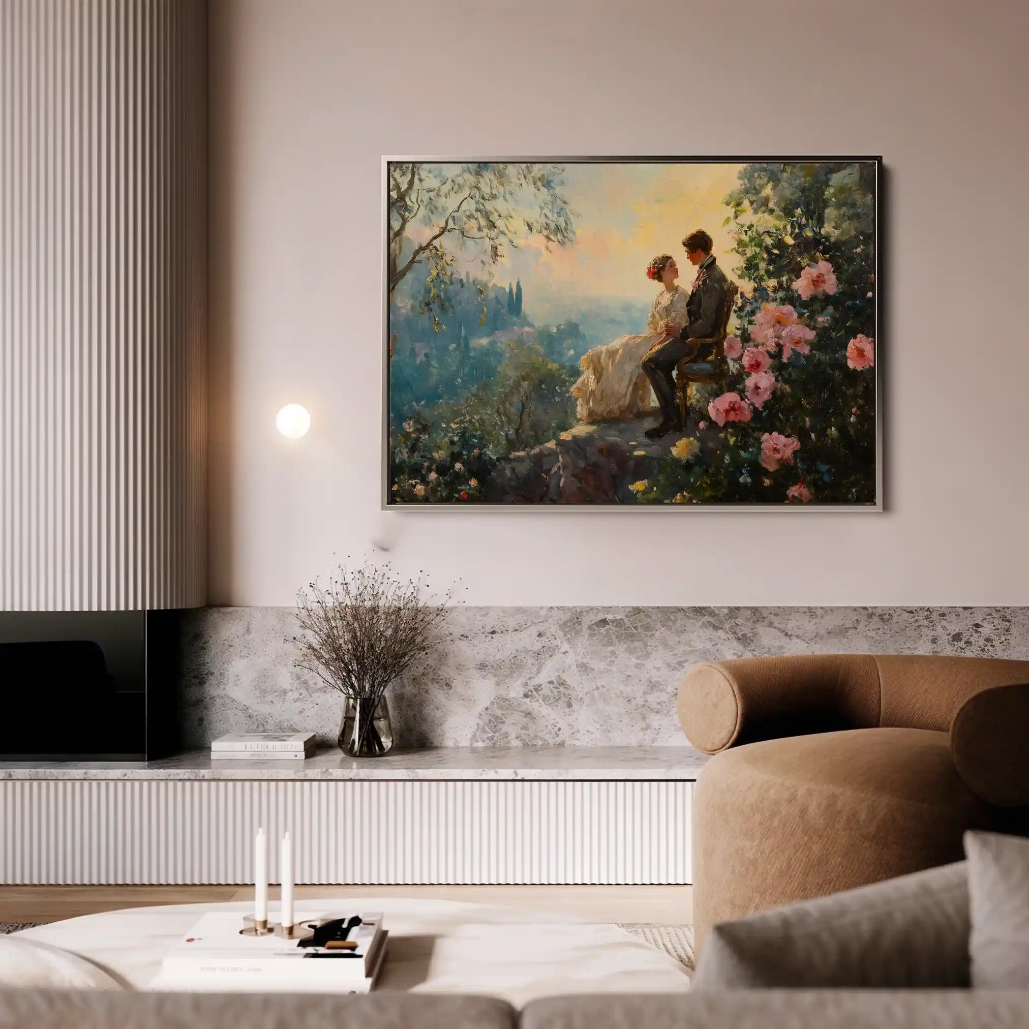 Classic 033 Canvas Art 90 x 60 cm / Stretched on hidden frame