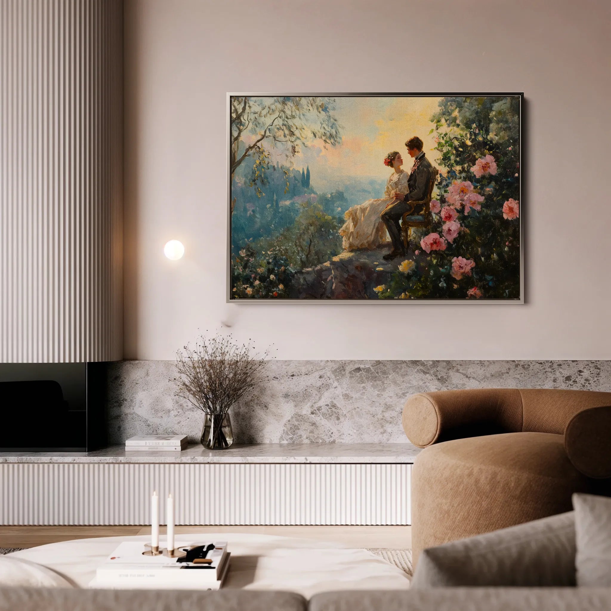 Classic Canvas Wall Art WAD033-CL 90 x 60 cm / Stretched on hidden frame
