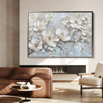 Floral Canvas Wall Art WAD033-F 90 x 60 cm / Stretched on hidden frame