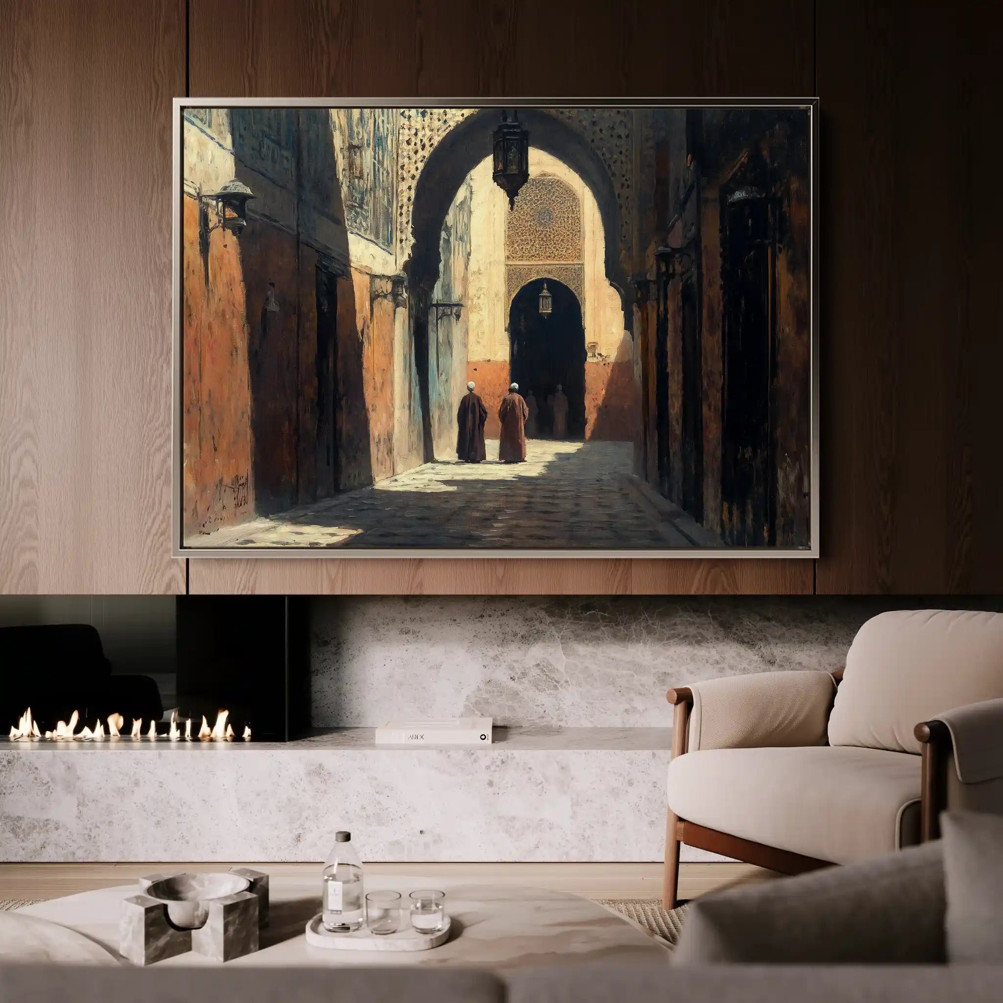 Orientalist 033 Canvas Art 90 x 60 cm / Stretched on hidden frame