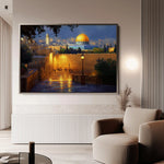 Palestine 033 Canvas Art 90 x 60 cm / Stretched on hidden frame