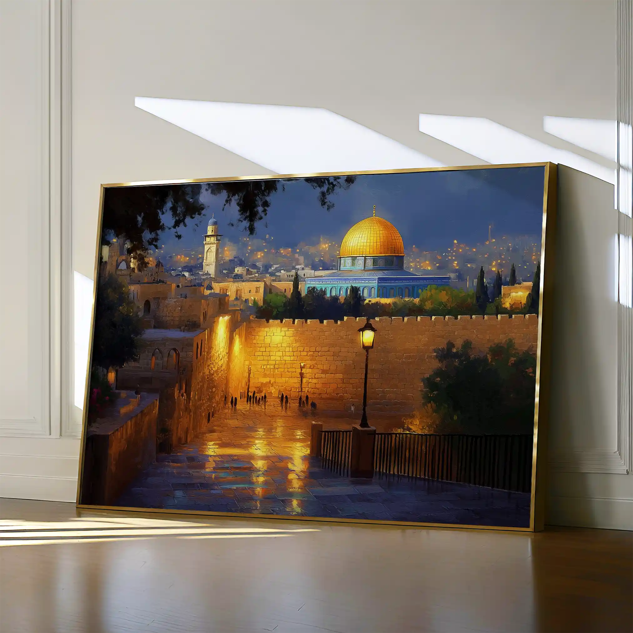 Palestine 033 Canvas Art 90 x 60 cm / Stretched on hidden frame