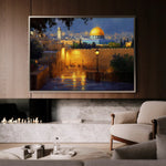 Palestine 033 Canvas Art 90 x 60 cm / Stretched on hidden frame