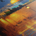 Palestine 033 Canvas Art 90 x 60 cm / Stretched on hidden frame