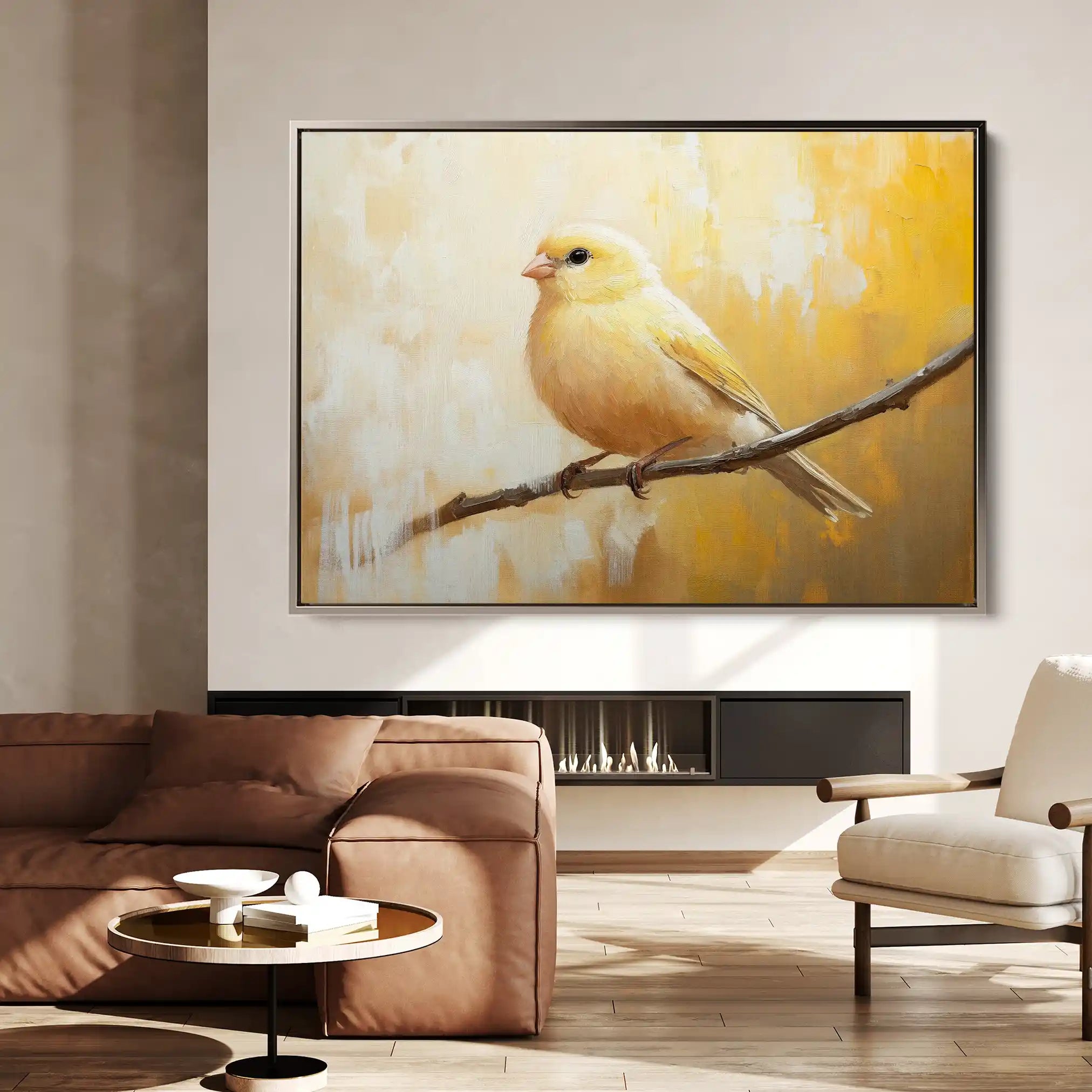 Animals 034 Canvas Art 90 x 60 cm / Stretched on hidden frame