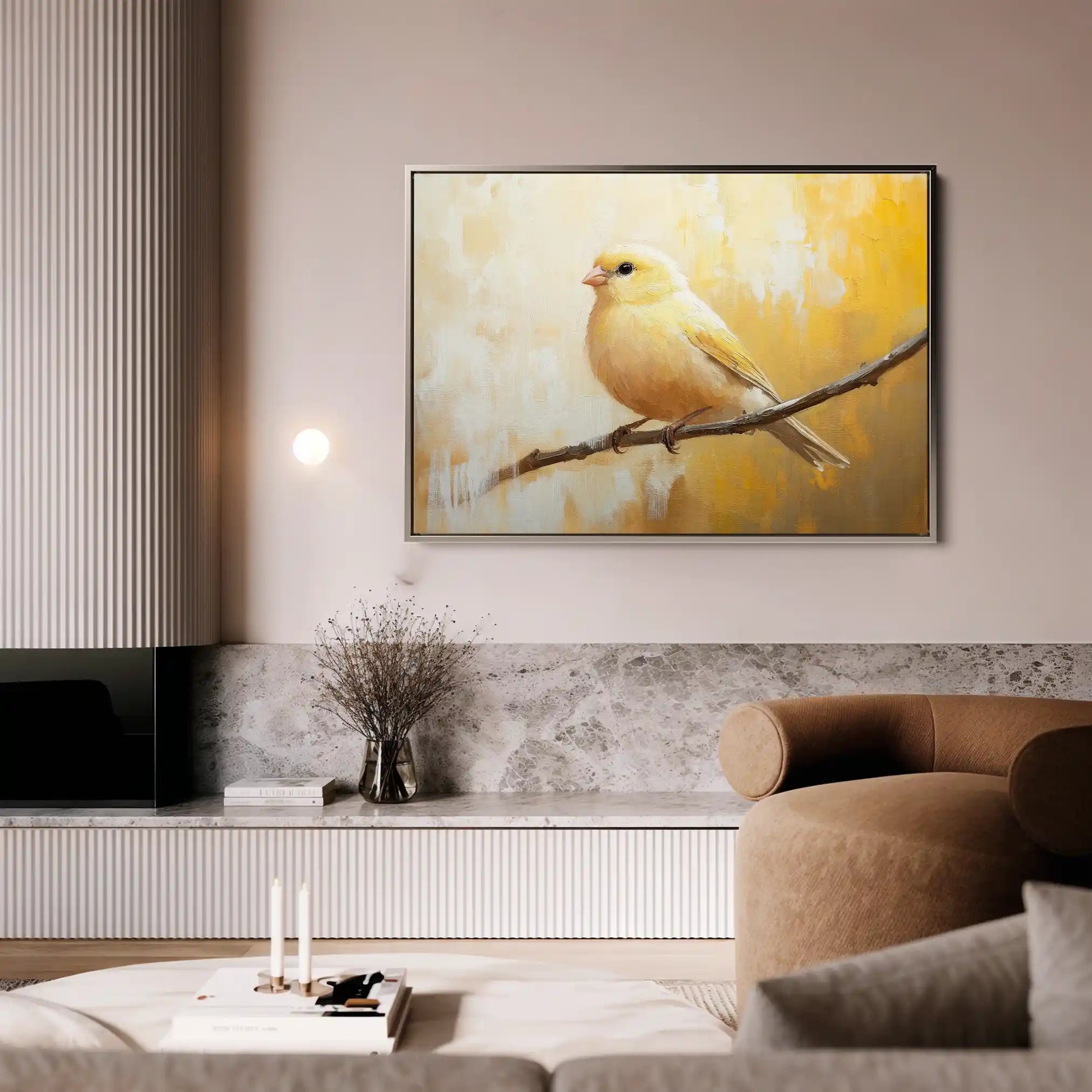 Animals 034 Canvas Art 90 x 60 cm / Stretched on hidden frame