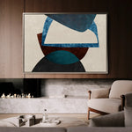 Abstract 034 Canvas Art 60 x 40 cm / Stretched on hidden frame