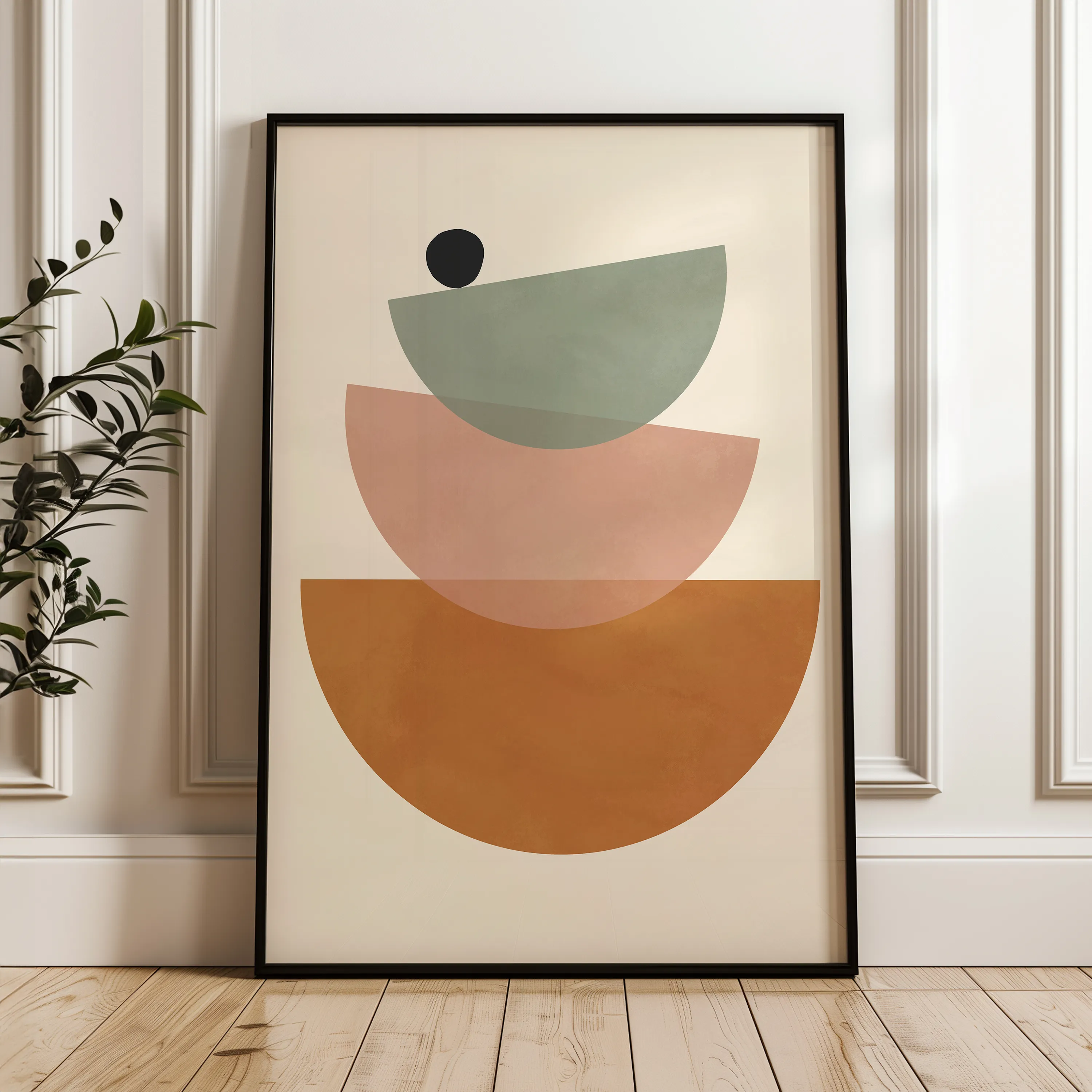 Boho Canvas Wall Art WAD034-BH 90 x 60 cm / Stretched on hidden frame