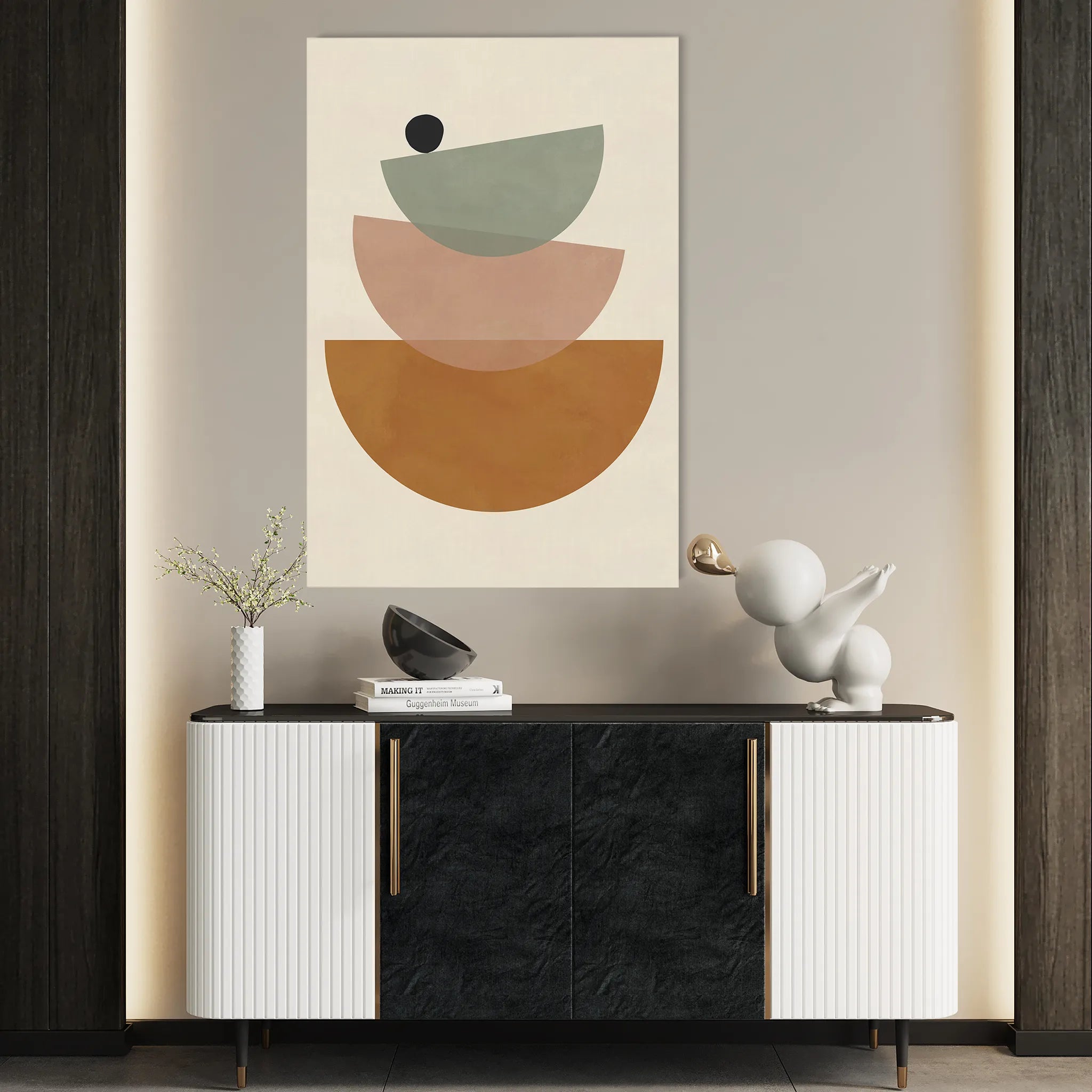 Boho Canvas Wall Art WAD034-BH 90 x 60 cm / Stretched on hidden frame