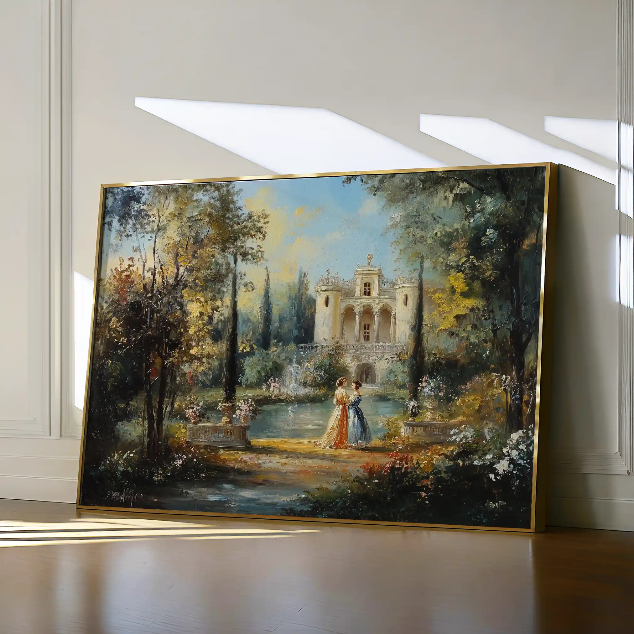 Classic 034 Canvas Art 90 x 60 cm / Stretched on hidden frame