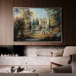 Classic 034 Canvas Art 90 x 60 cm / Stretched on hidden frame