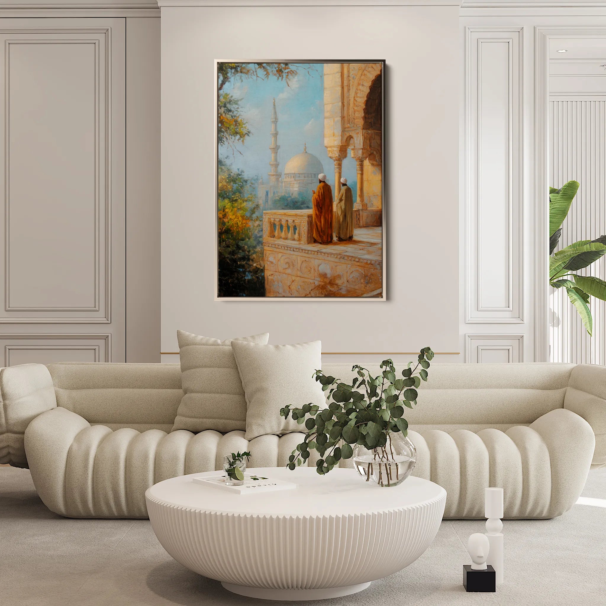 Orientalist Canvas Wall Art WAD034-OR 90 x 60 cm / Stretched on hidden frame