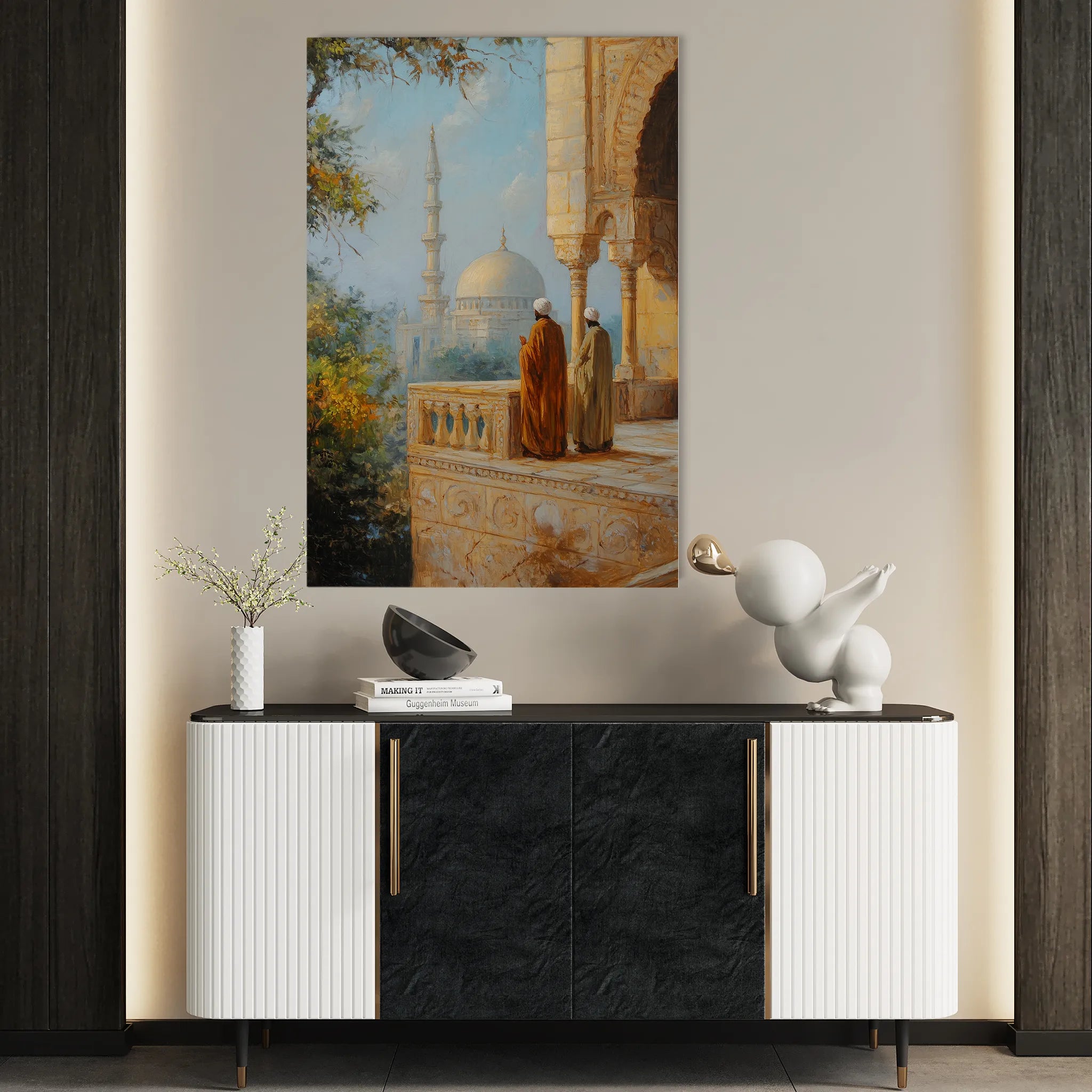 Orientalist Canvas Wall Art WAD034-OR 90 x 60 cm / Stretched on hidden frame