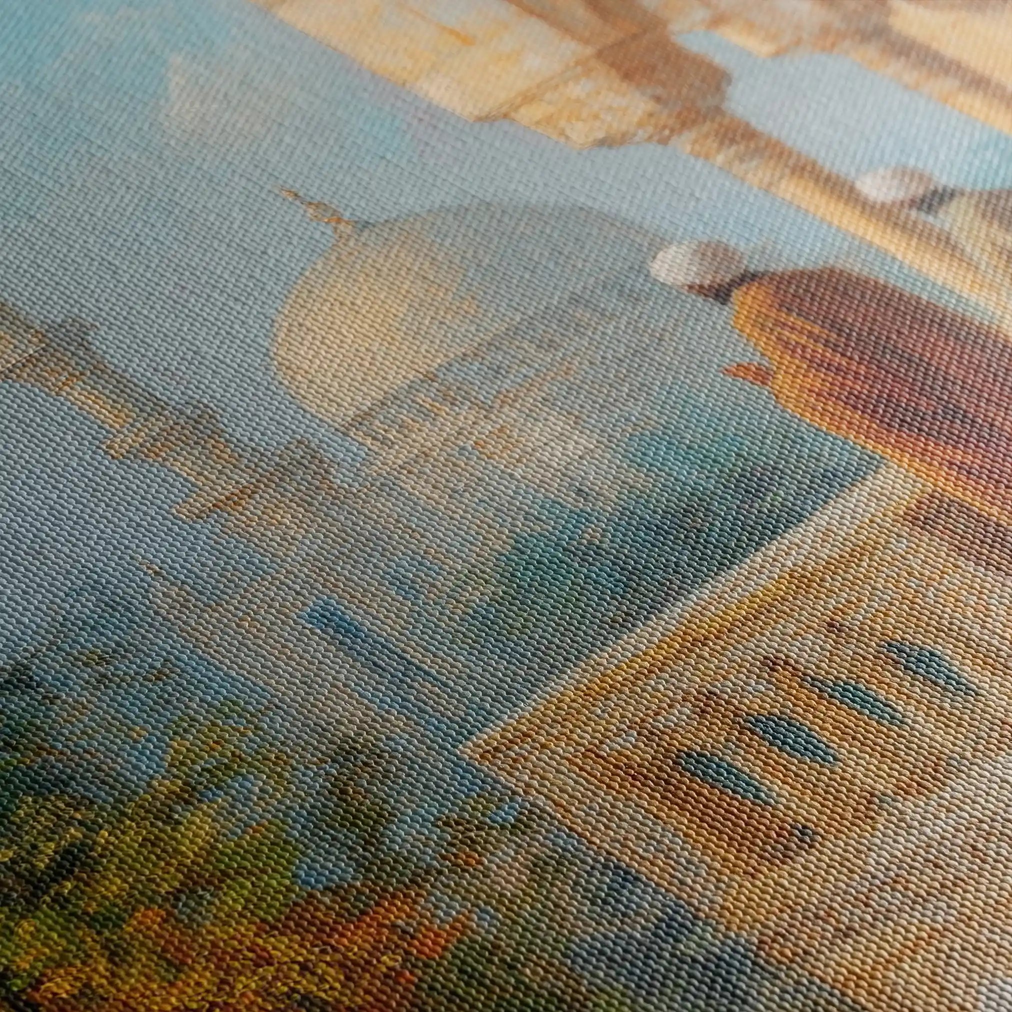 Orientalist 034 Canvas Art 90 x 60 cm / Stretched on hidden frame