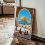 Palestine 034 Canvas Art 90 x 60 cm / Stretched on hidden frame