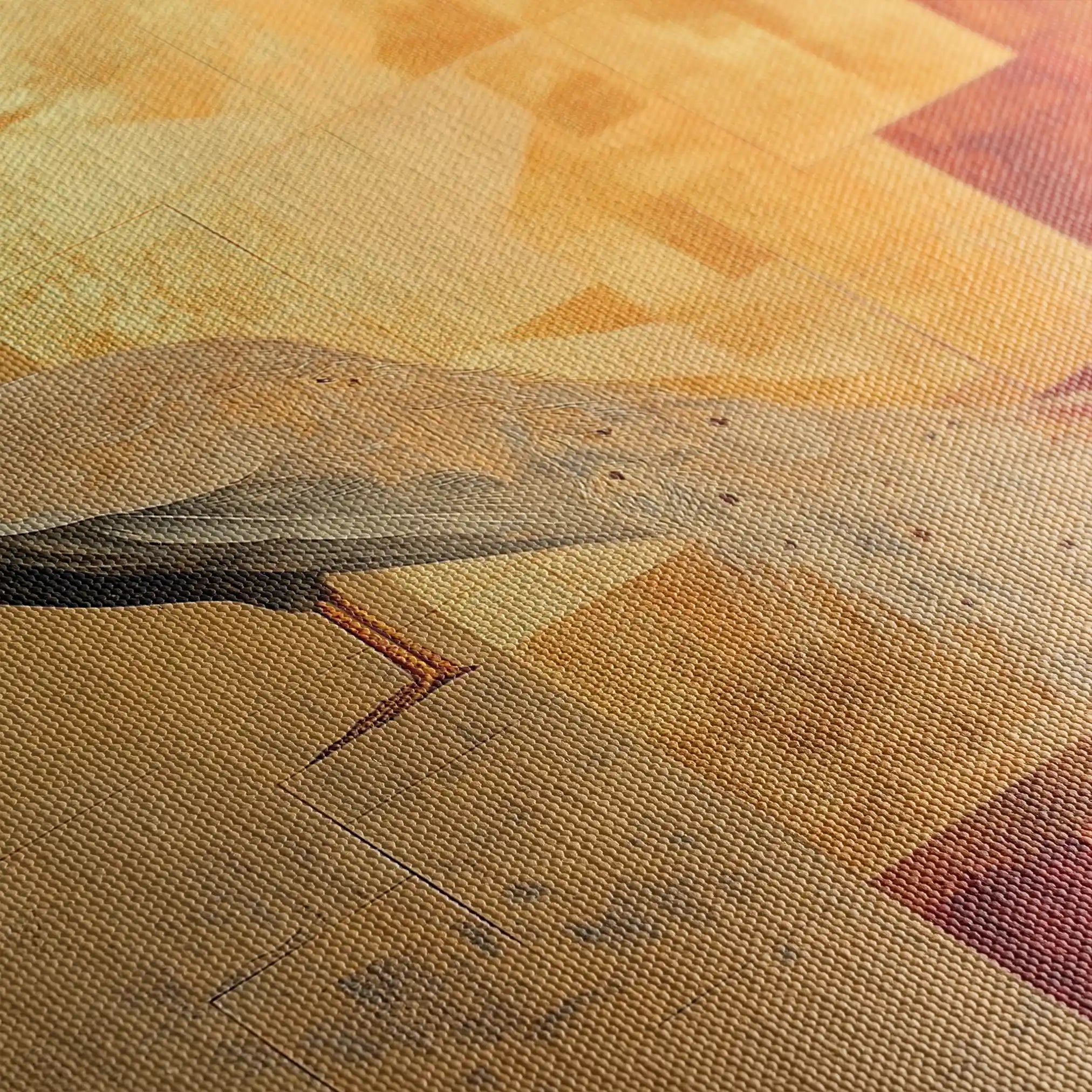 Animals 035 Canvas Art 90 x 60 cm / Stretched on hidden frame