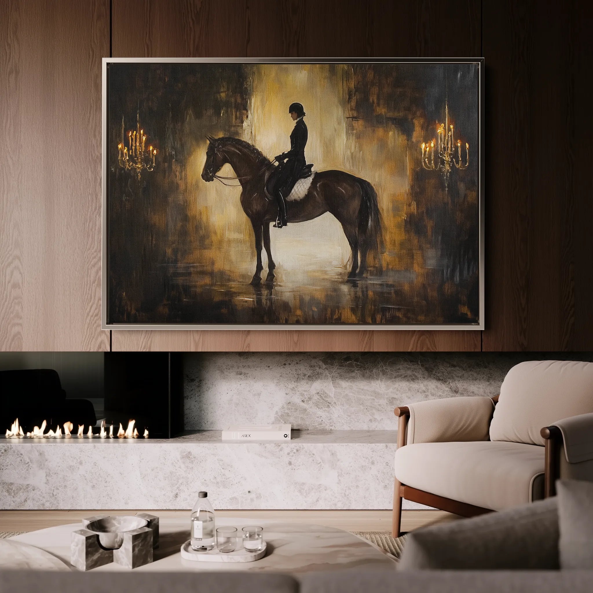 Classic Canvas Wall Art WAD035-CL 90 x 60 cm / Stretched on hidden frame