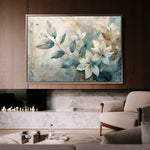 Floral Canvas Wall Art WAD035-F 90 x 60 cm / Stretched on hidden frame
