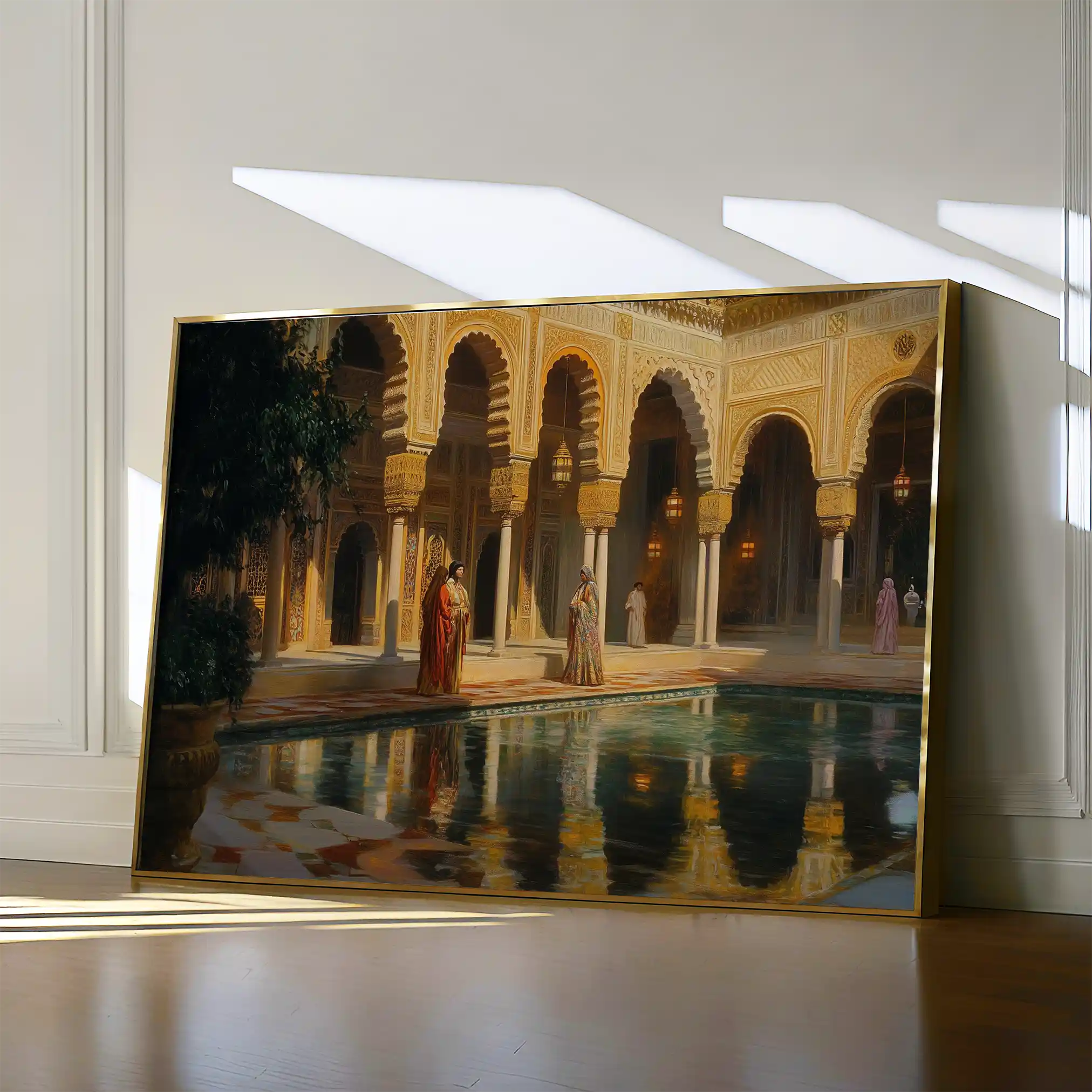 Orientalist 035 Canvas Art 90 x 60 cm / Stretched on hidden frame