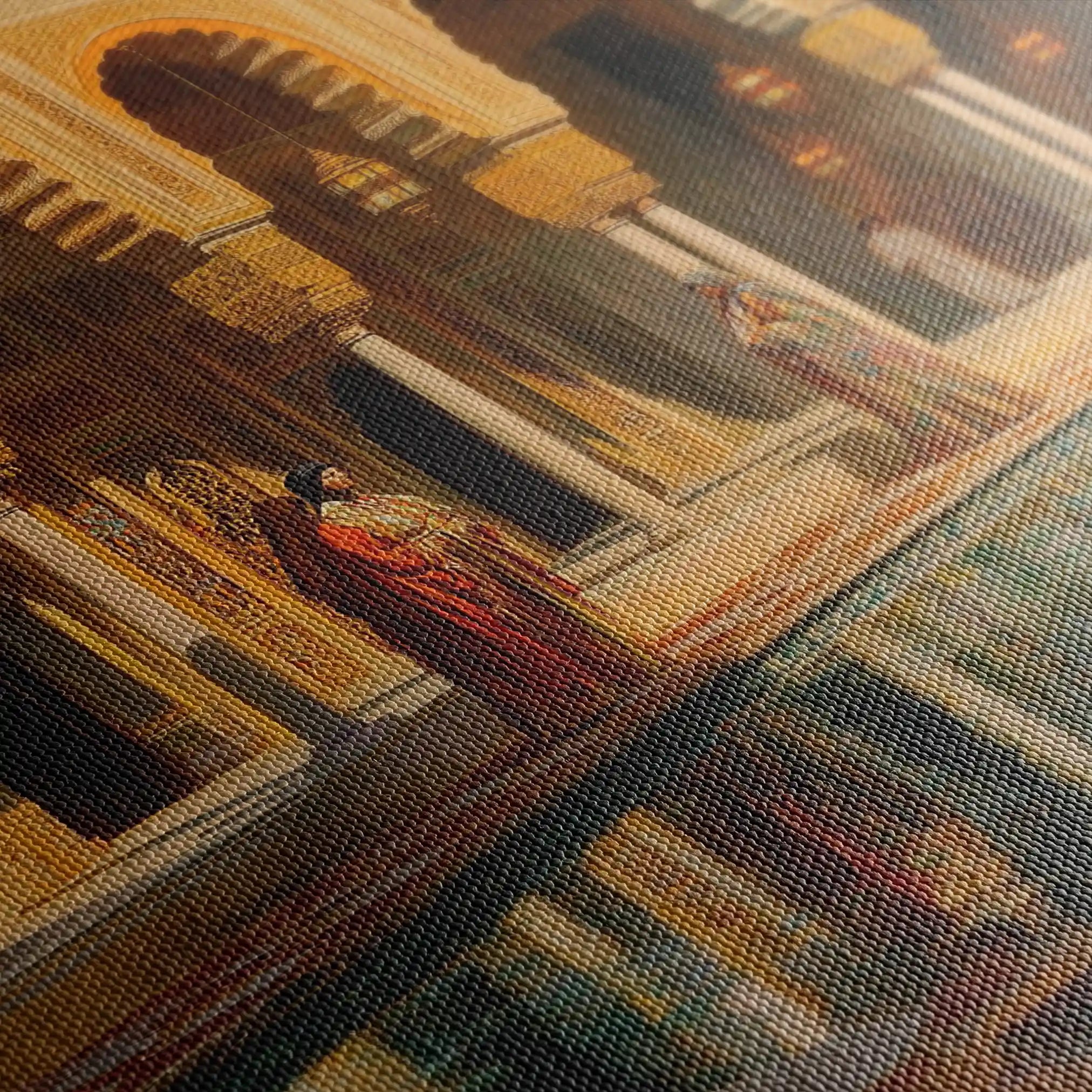 Orientalist 035 Canvas Art 90 x 60 cm / Stretched on hidden frame