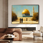 Palestine 035 Canvas Art 90 x 60 cm / Stretched on hidden frame