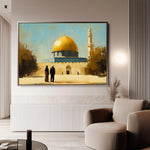 Palestine 035 Canvas Art 90 x 60 cm / Stretched on hidden frame