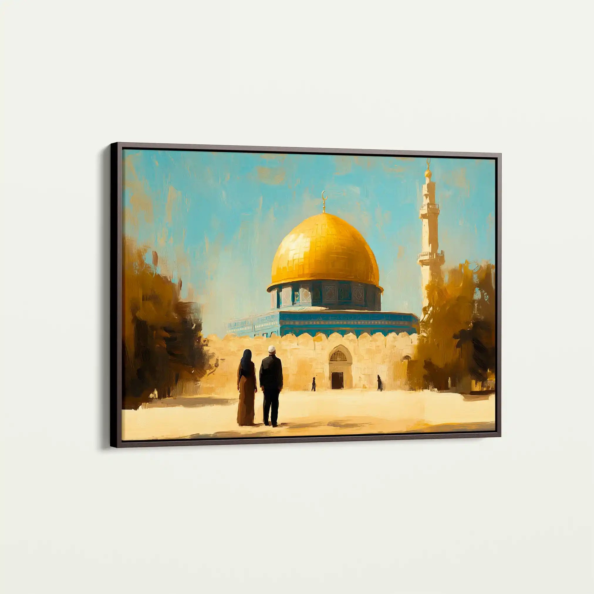 Palestine 035 Canvas Art 90 x 60 cm / Stretched on hidden frame