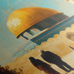 Palestine 035 Canvas Art 90 x 60 cm / Stretched on hidden frame