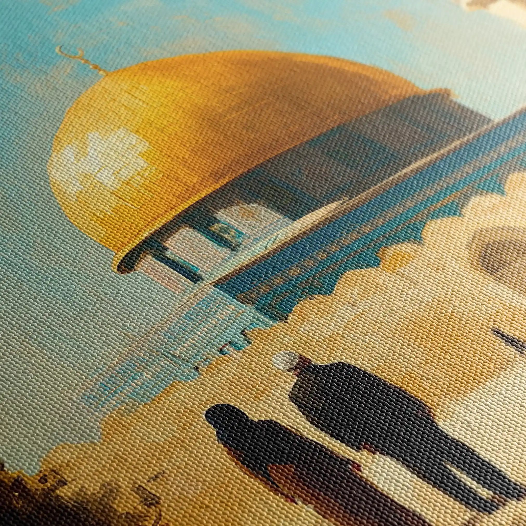 Palestine 035 Canvas Art 90 x 60 cm / Stretched on hidden frame