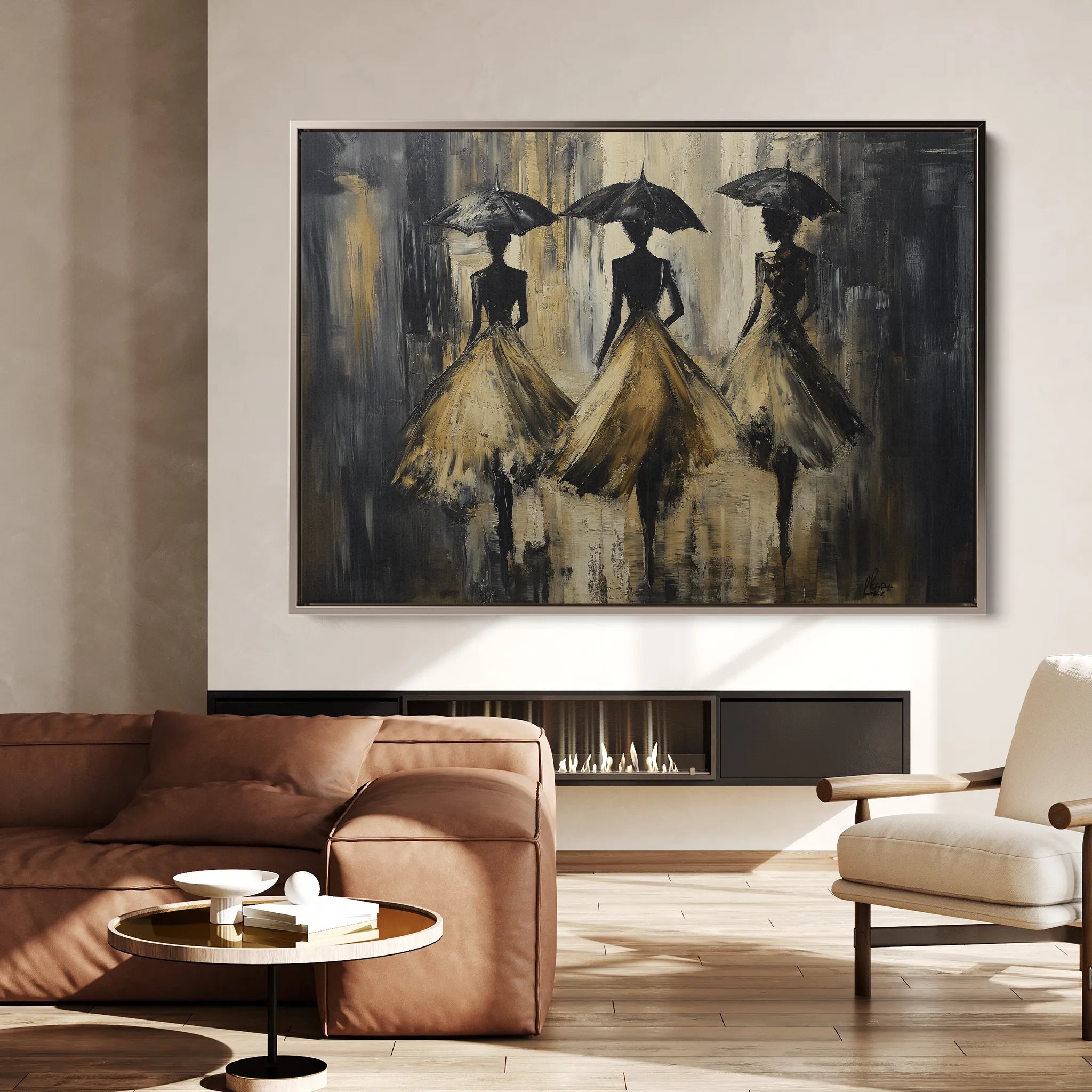 Portrait Canvas Wall Art WAD035-P 90 x 60 cm / Stretched on hidden frame