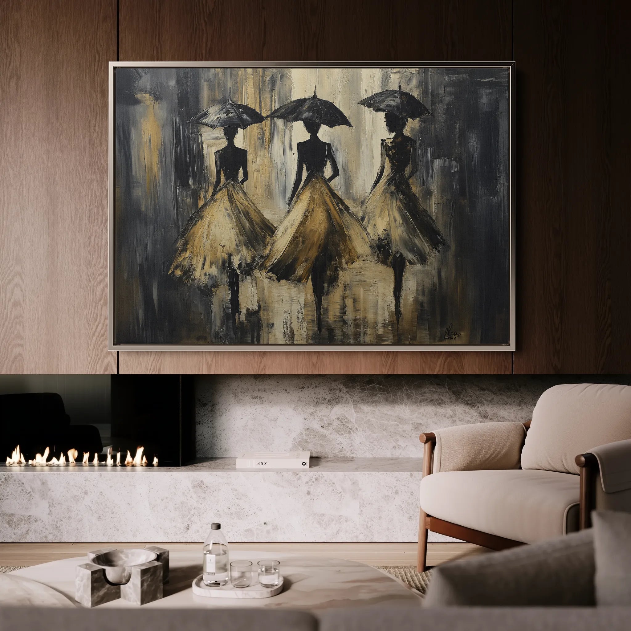 Portrait Canvas Wall Art WAD035-P 90 x 60 cm / Stretched on hidden frame