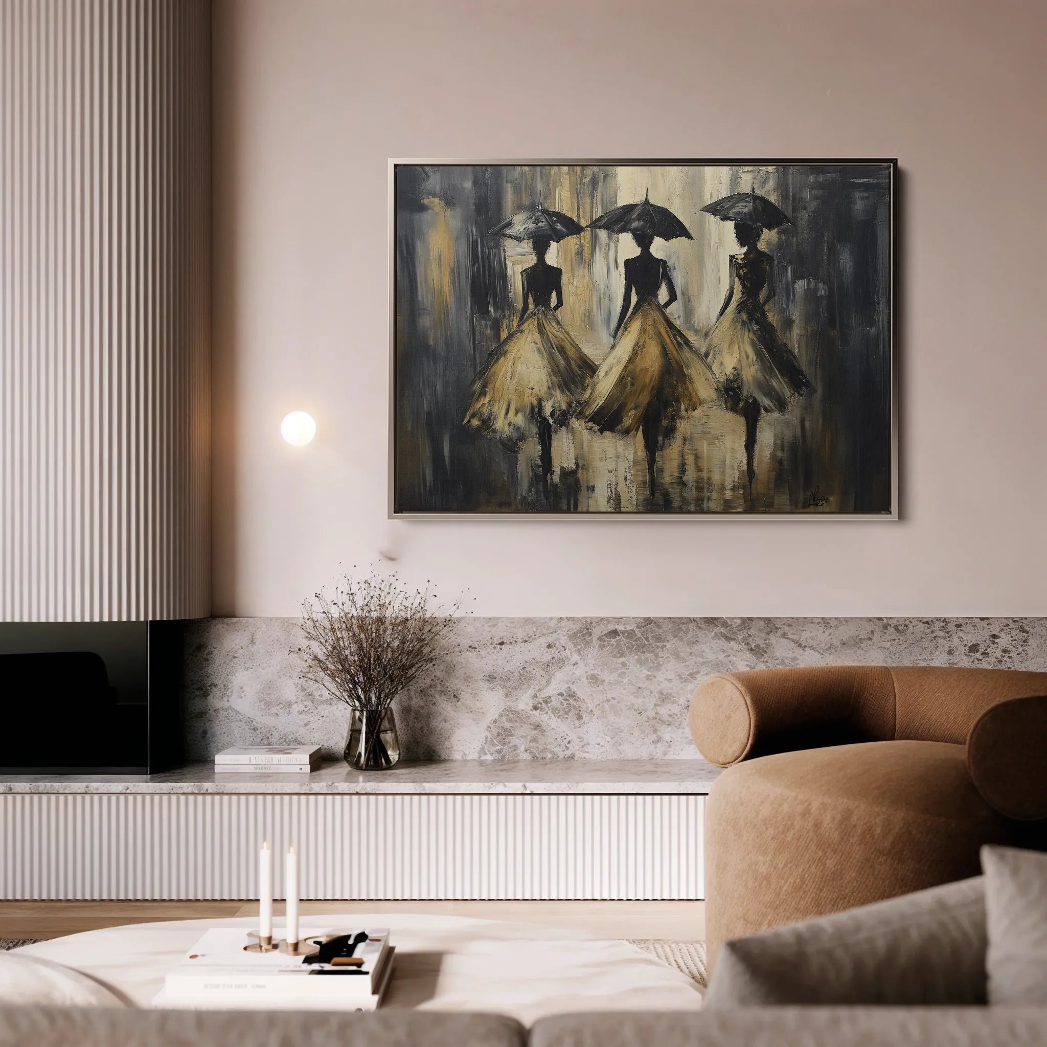 Portrait Canvas Wall Art WAD035-P 90 x 60 cm / Stretched on hidden frame