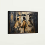 Portrait 035 Canvas Art 90 x 60 cm / Stretched on hidden frame