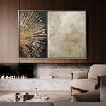 Abstract 036 Canvas Art 60 x 40 cm / Stretched on hidden frame