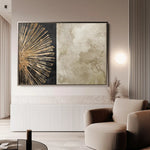 Abstract 036 Canvas Art 60 x 40 cm / Stretched on hidden frame