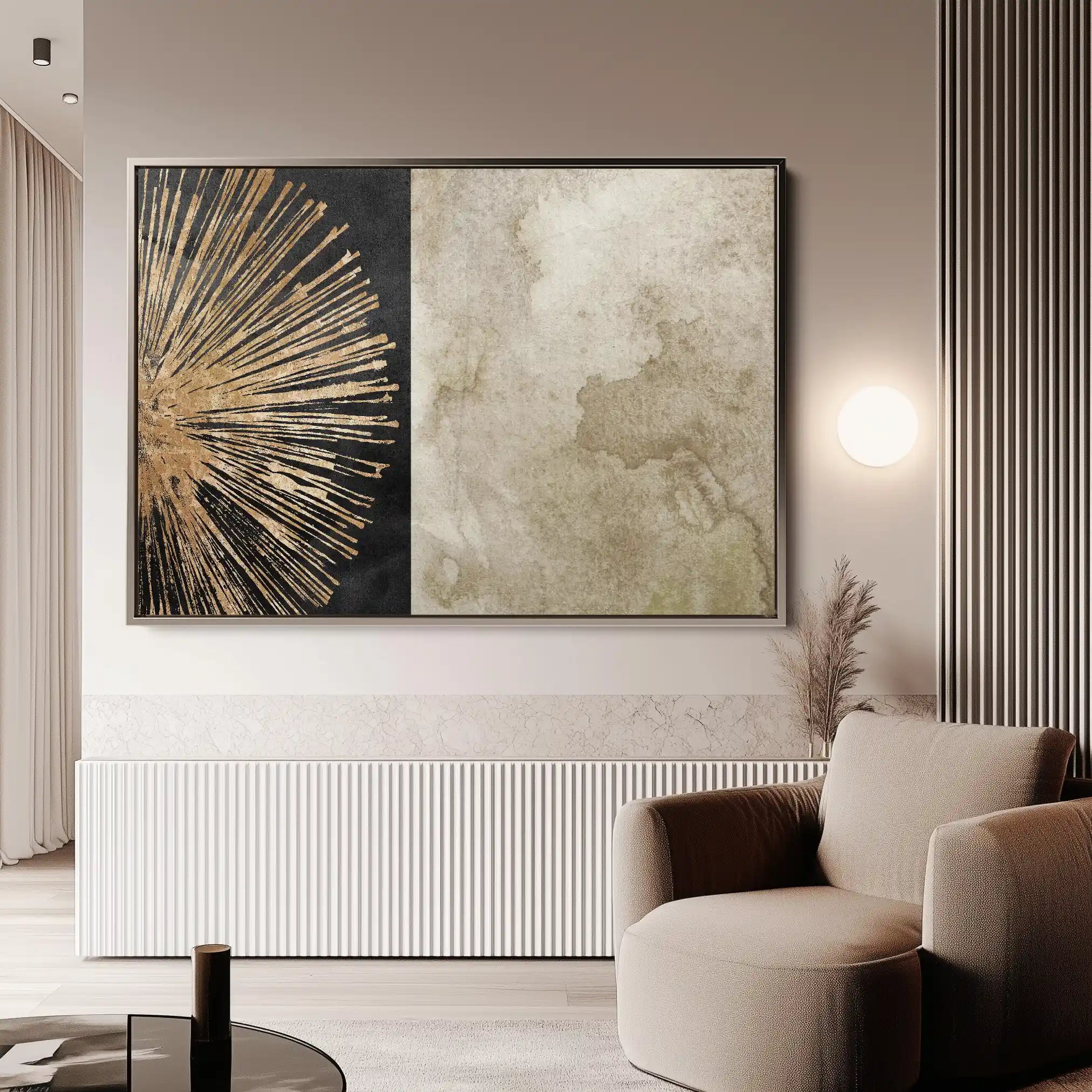 Abstract 036 Canvas Art 60 x 40 cm / Stretched on hidden frame